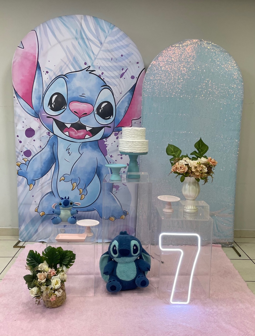 Kit Luxo Stitch - Cantinho Da Alegria Festas