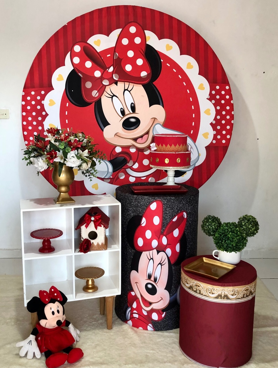 Kit Minnie Vermelha 2 - Cantinho Da Alegria Festas