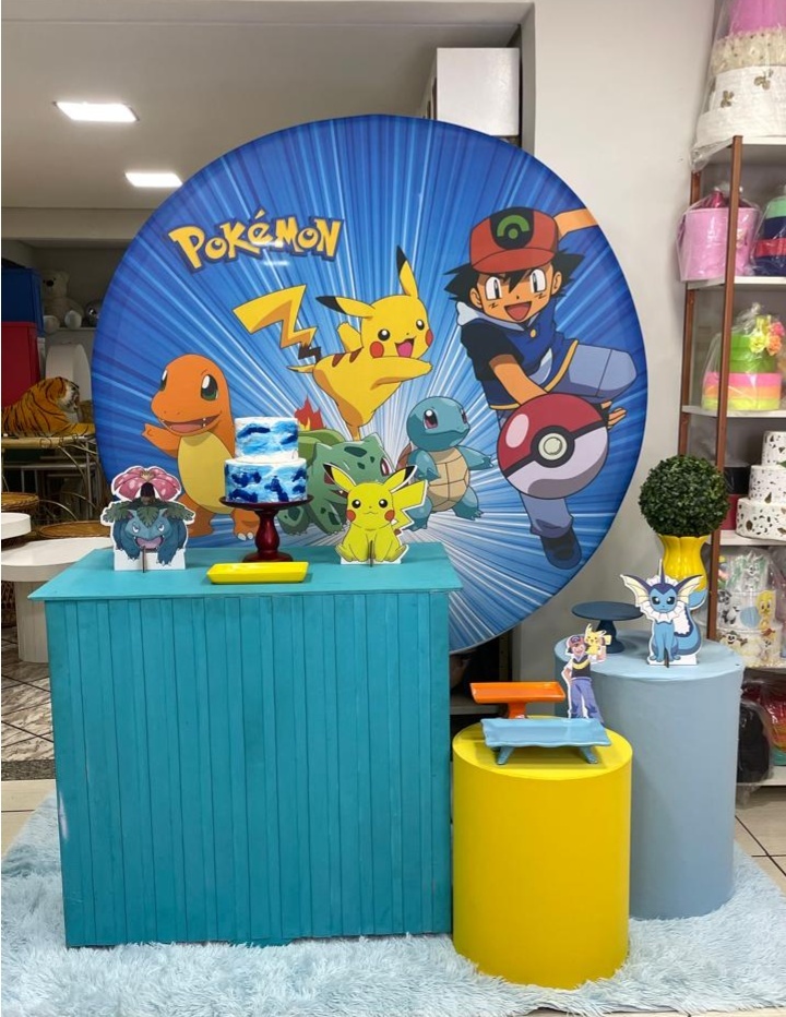 Kit Pokémon - Cantinho Da Alegria Festas