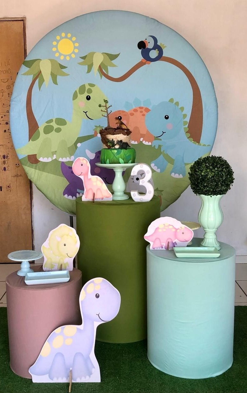 Kit Dino Baby Menino - Cantinho Da Alegria Festas