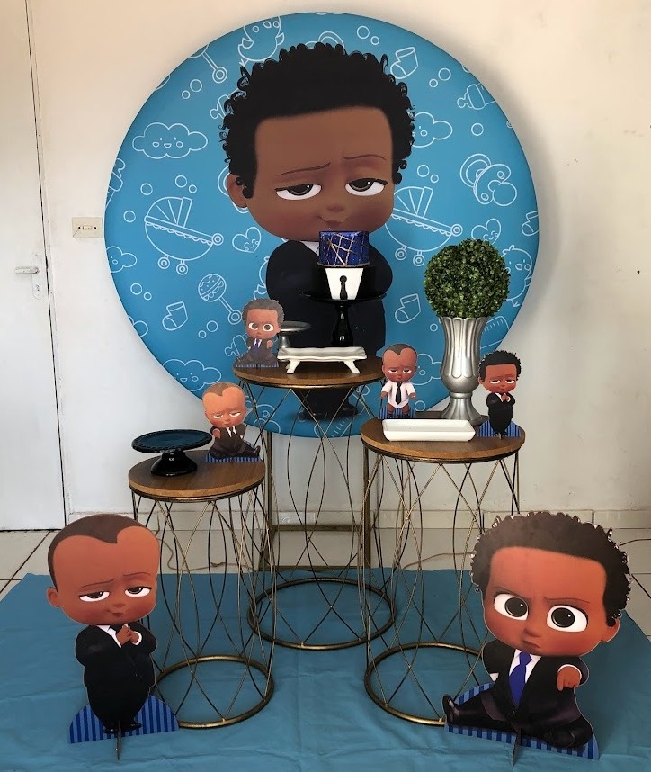 Kit Poderoso Chefinho Negro 2 - Cantinho Da Alegria Festas