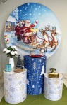Kit Natal Papai Noel 1 Com Balões de Brinde - imagem 2