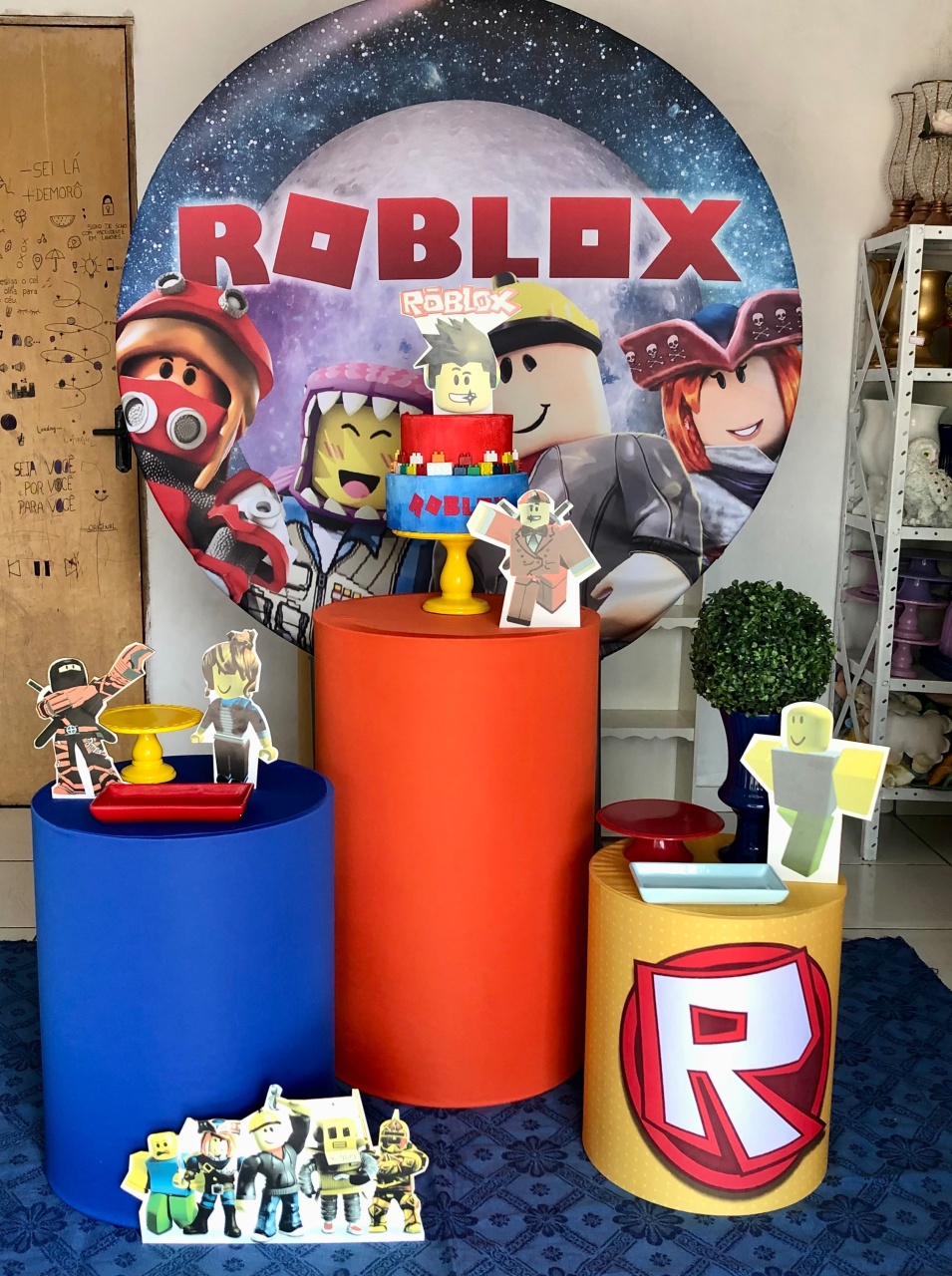 Kit Roblox - Cantinho Da Alegria Festas
