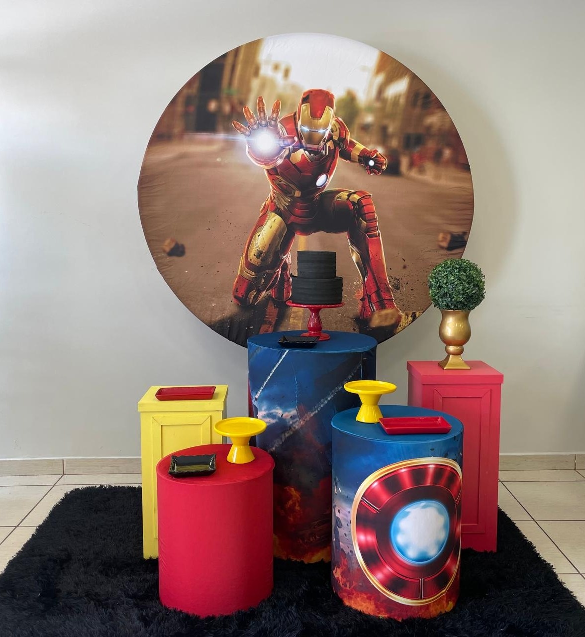 Kit Homem de Ferro 2.0 - Cantinho Da Alegria Festas