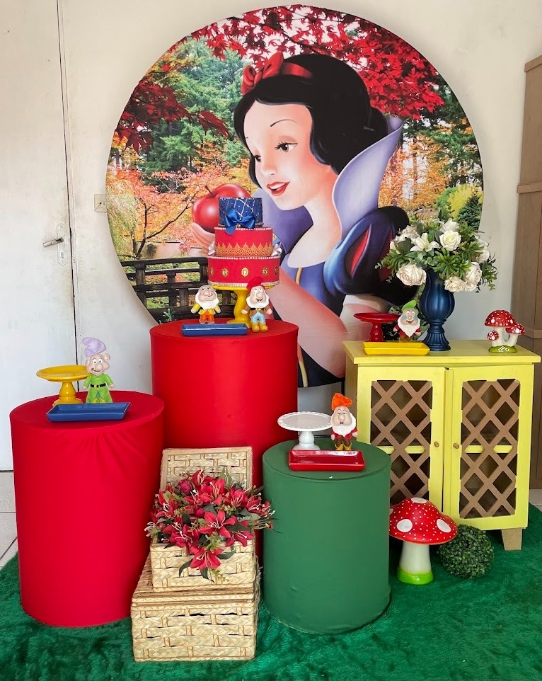 Kit Branca de Neve 2.0 Com Balões de Brinde - Cantinho Da Alegria Festas