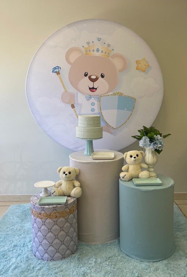 Kit Príncipe Urso 2 - Cantinho Da Alegria Festas