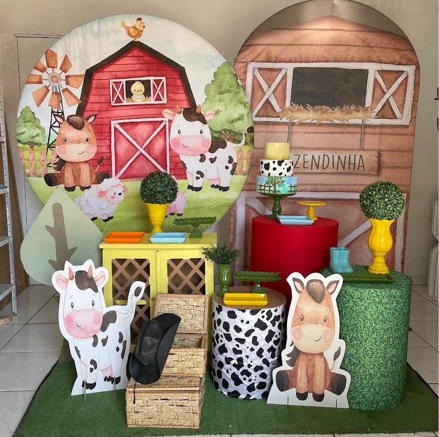 Composição Fazendinha - Cantinho Da Alegria Festas