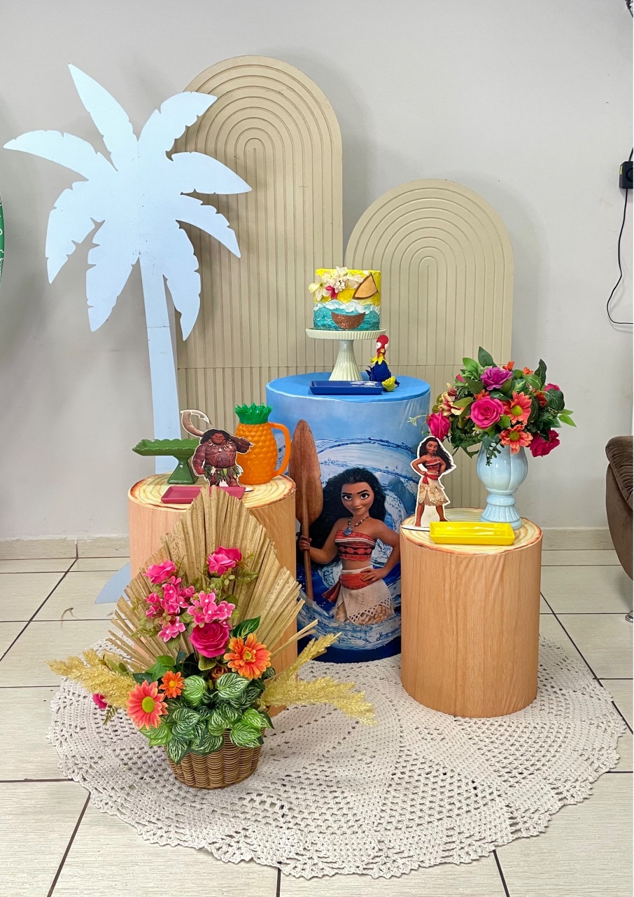 Kit Moana Beje - Cantinho Da Alegria Festas