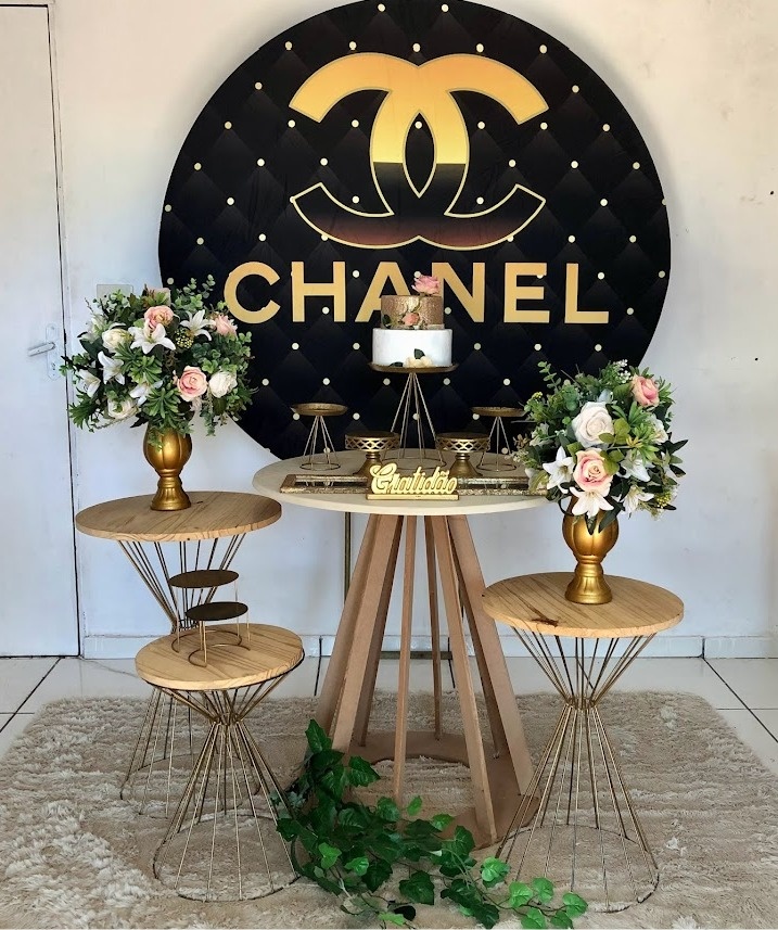 Kit Chanel 2.0  - Cantinho Da Alegria Festas