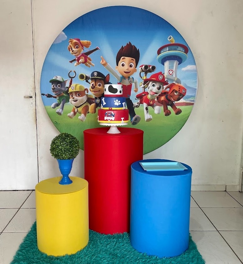 Kit Promocional Patrulha Canina  - Cantinho Da Alegria Festas