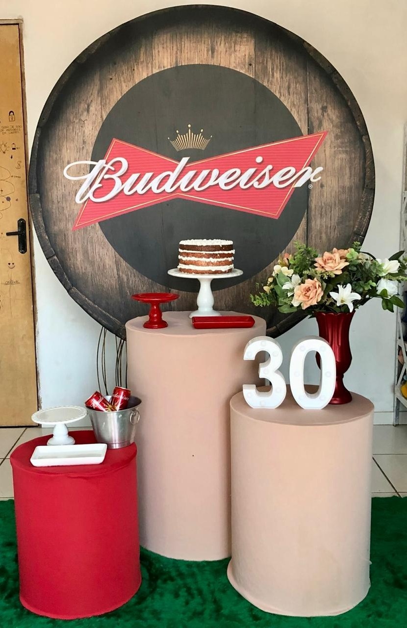 Kit Bebida Budweiser - Cantinho Da Alegria Festas