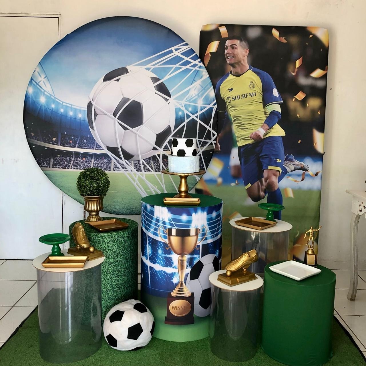 Composição Cristiano Ronaldo - Cantinho Da Alegria Festas