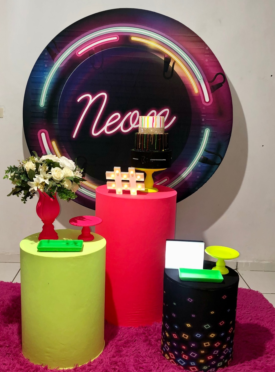 Kit Neon - Cantinho Da Alegria Festas