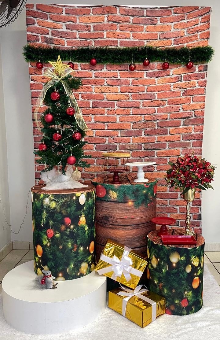 Kit Natal Tijolinhos  - Cantinho Da Alegria Festas