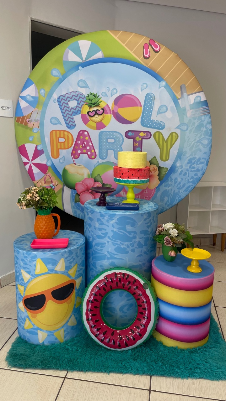 Kit Pool Party 2 - Cantinho Da Alegria Festas