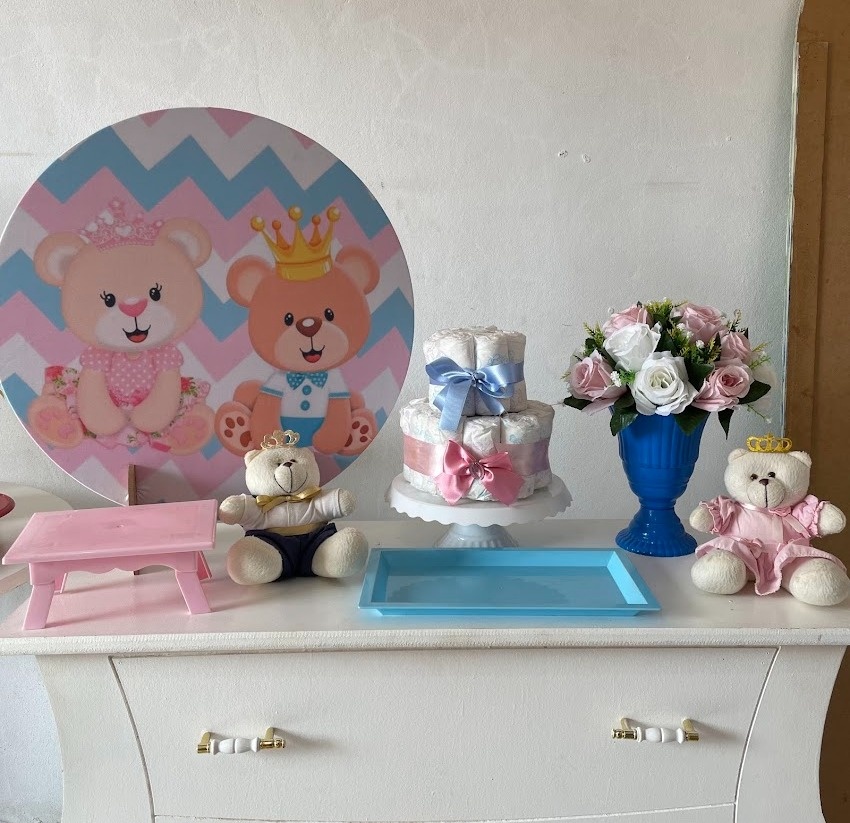 Mini Kit Chá Revelação - Cantinho Da Alegria Festas