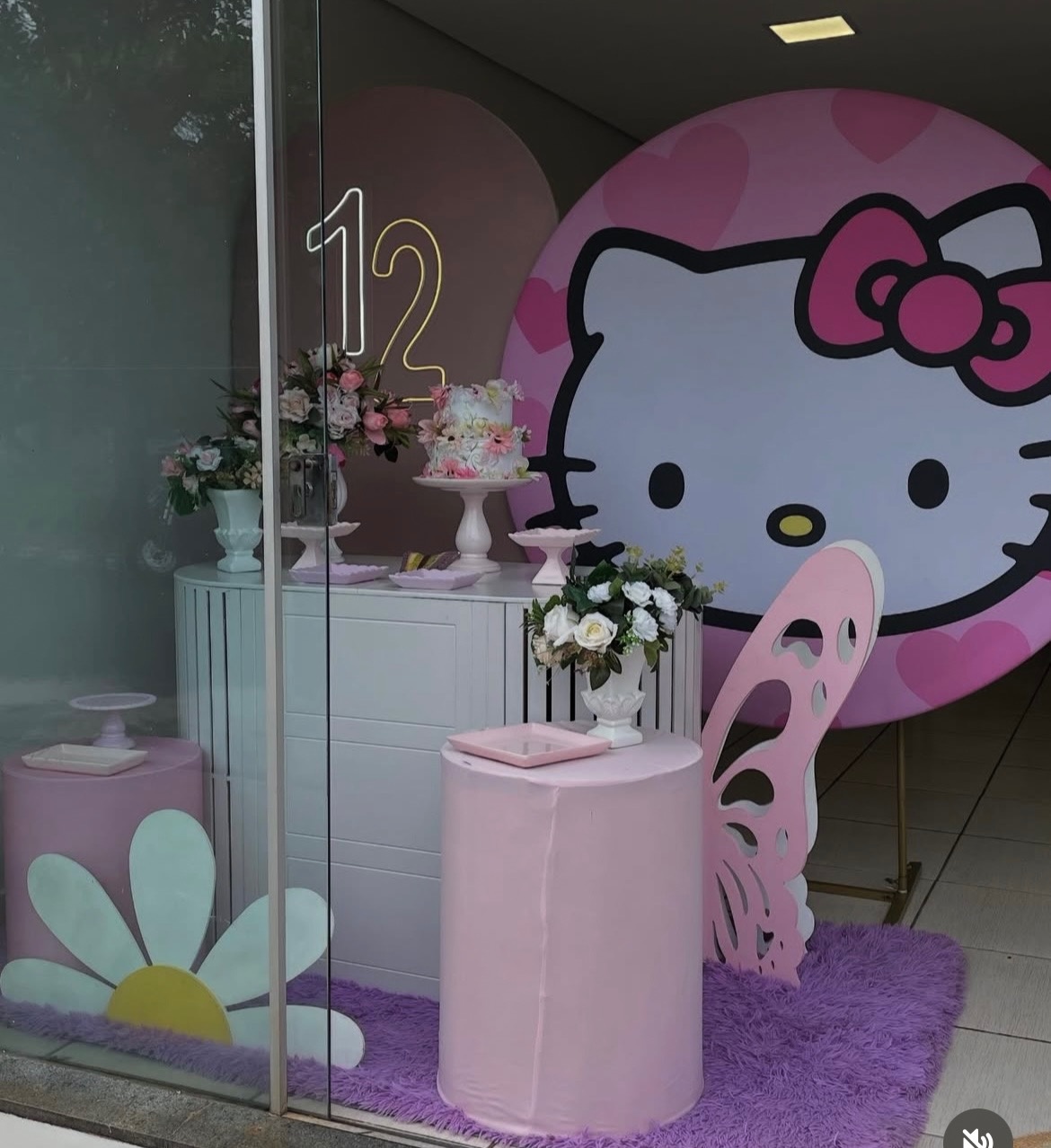 Composição Hello Kitty 2 - Cantinho Da Alegria Festas