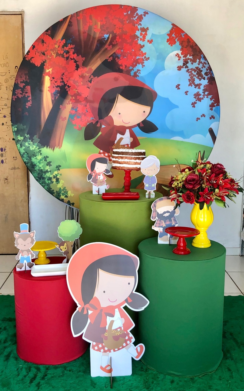 Kit Chapeuzinho Vermelho  - Cantinho Da Alegria Festas