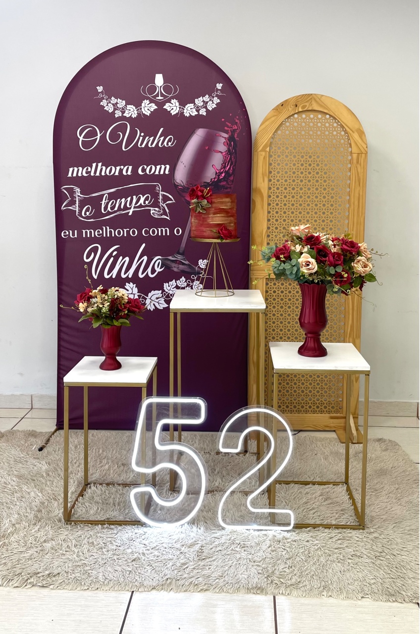 Kit Vinho + Palha - Cantinho Da Alegria Festas