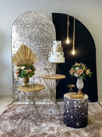 Kit Preto E Dourado - Cantinho Da Alegria Festas