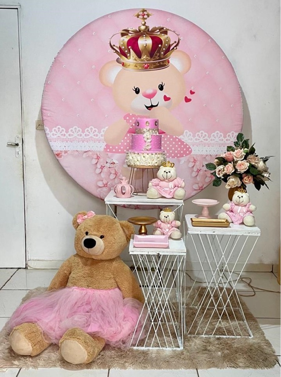 Kit Ursinha Princesa 2 - Cantinho Da Alegria Festas