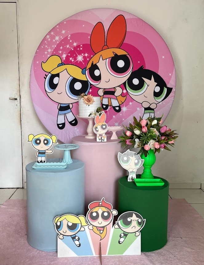 Kit Meninas Super Poderosas - Cantinho Da Alegria Festas