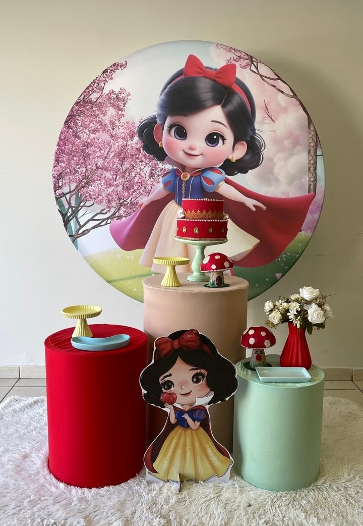 Kit Branca de Neve Baby - Cantinho Da Alegria Festas