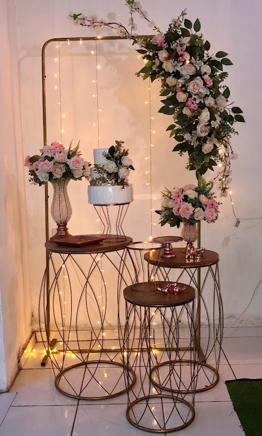 Casamento Basico Rosa - Cantinho Da Alegria Festas