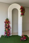 Portal de Flores Tropical Pink E Laranja - imagem 2
