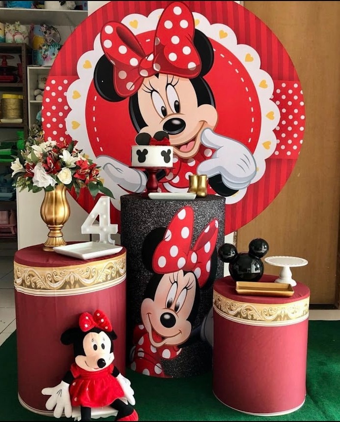 Kit Minnie Vermelha 2 - Cantinho Da Alegria Festas