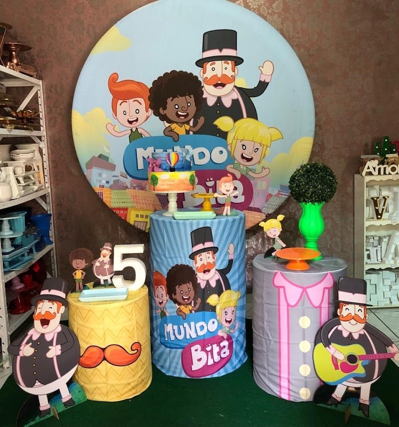 Kit Mundo Bita 2 - Cantinho Da Alegria Festas