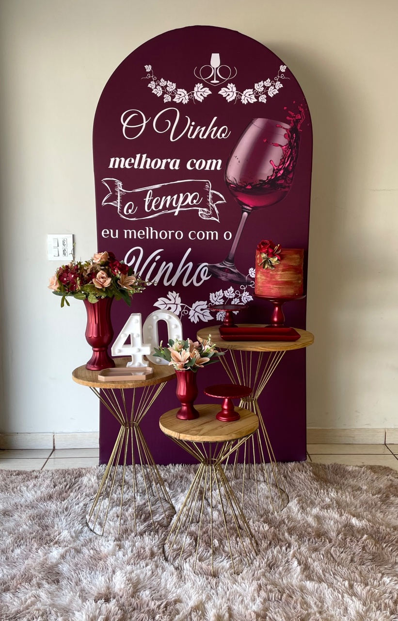 Kit Vinho - Cantinho Da Alegria Festas