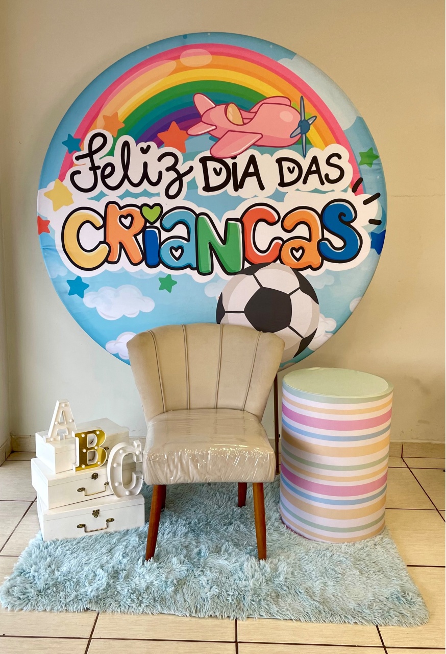 Cenário Dia das Crianças - Cantinho Da Alegria Festas