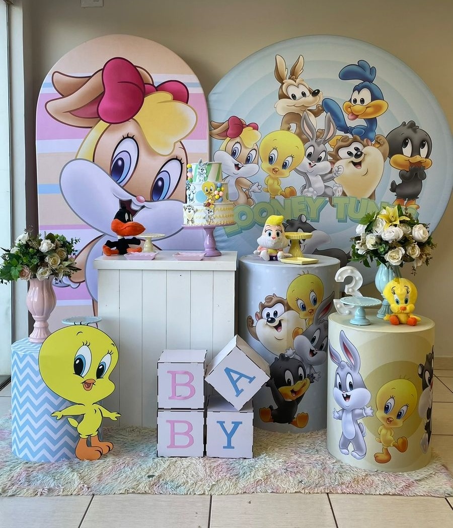 Composição Baby Looney Tunes Lola   - Cantinho Da Alegria Festas
