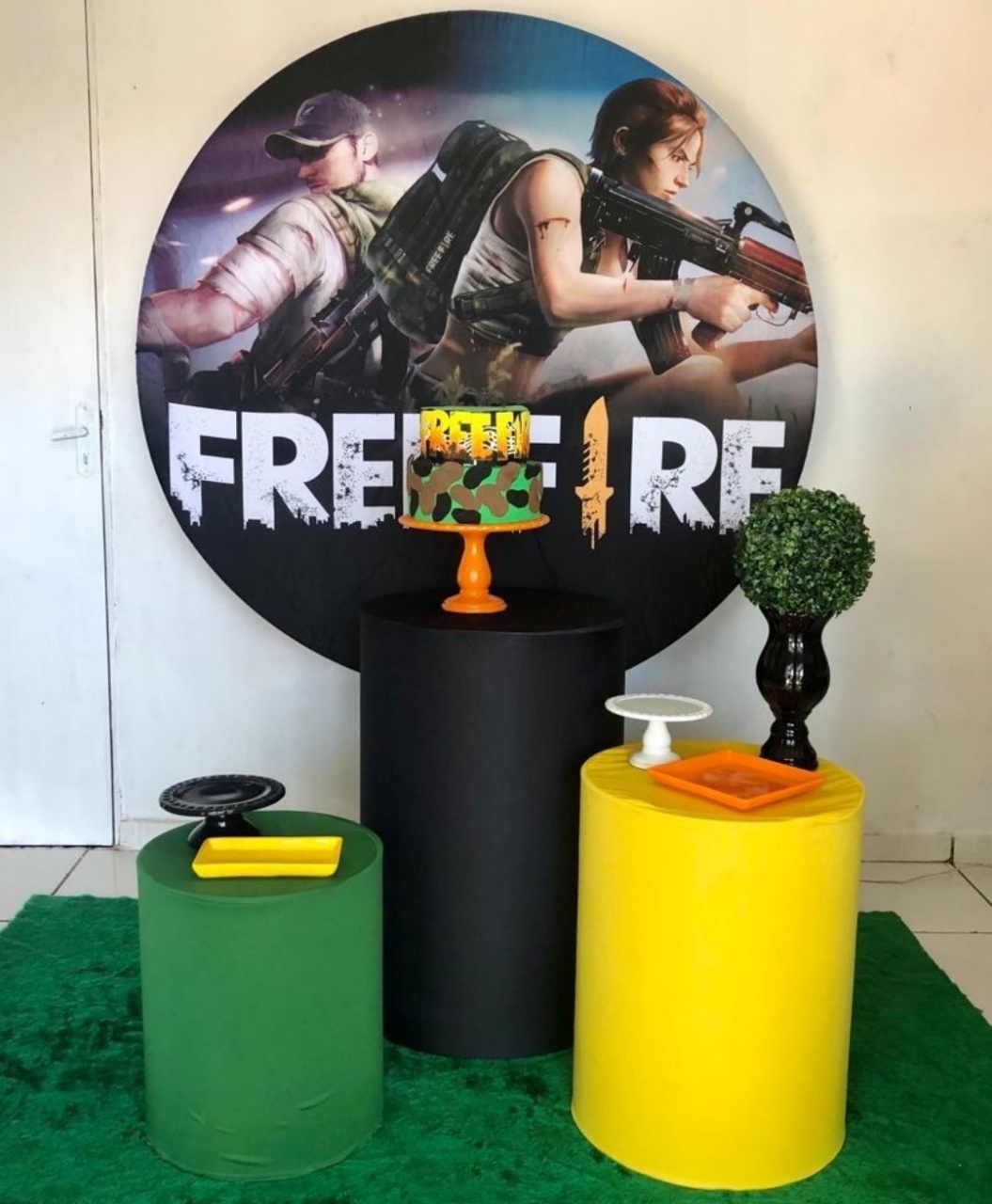 Kit Free Fire  - Cantinho Da Alegria Festas