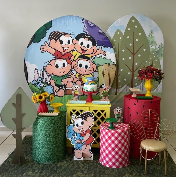 Composiçãoturma da Monica Com Balões de Brinde  - Cantinho Da Alegria Festas
