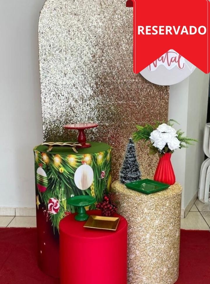 Kit Natal Dourado - Cantinho Da Alegria Festas