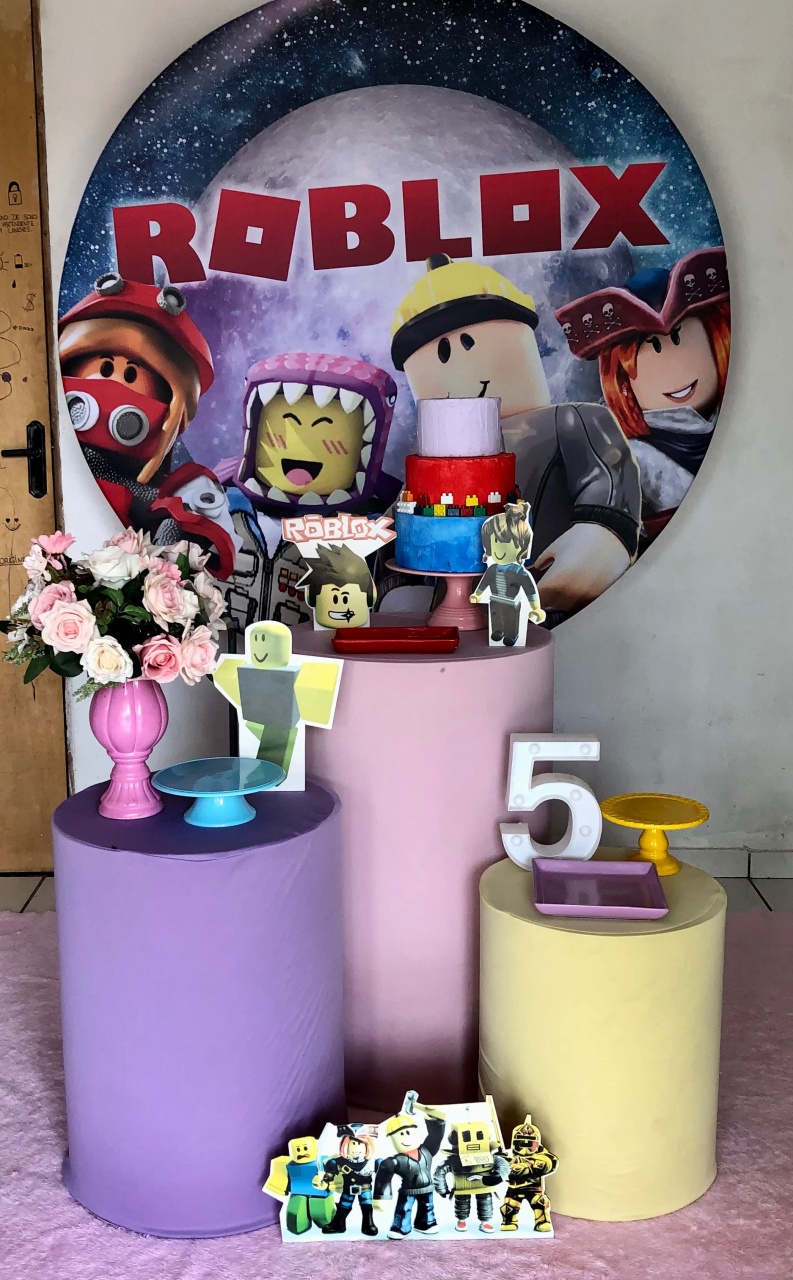 Kit Roblox Feminino  - Cantinho Da Alegria Festas