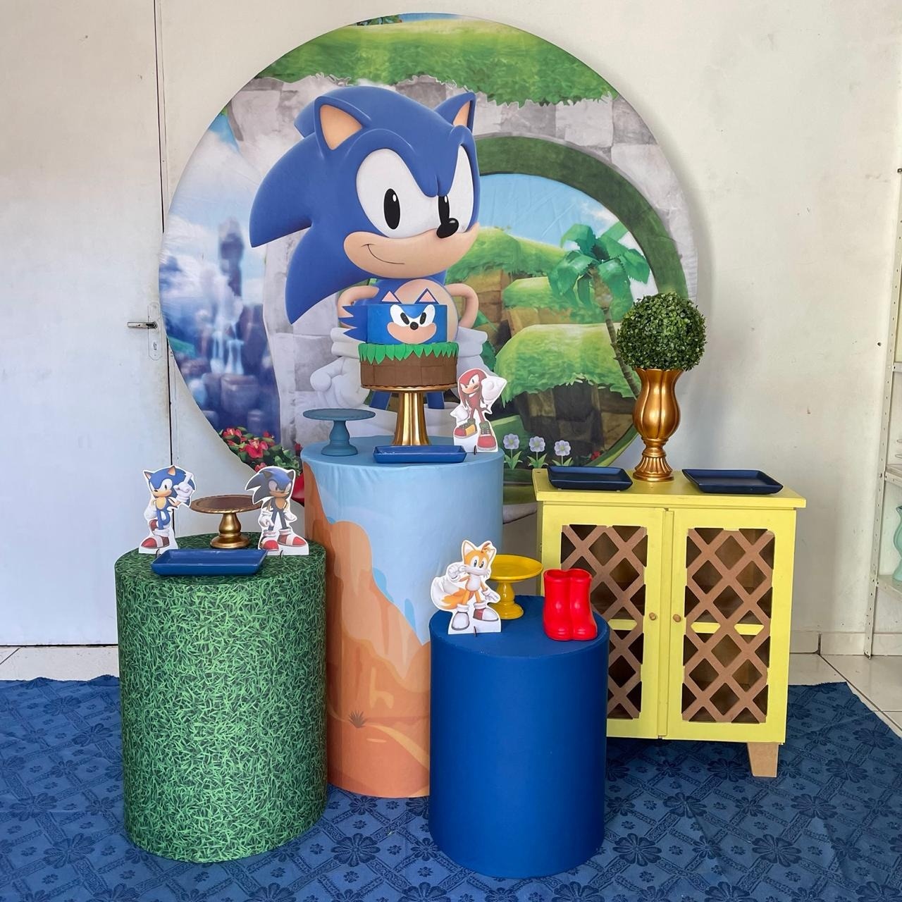 Kit Sonic 2.0 Com Balões de Brinde - Cantinho Da Alegria Festas