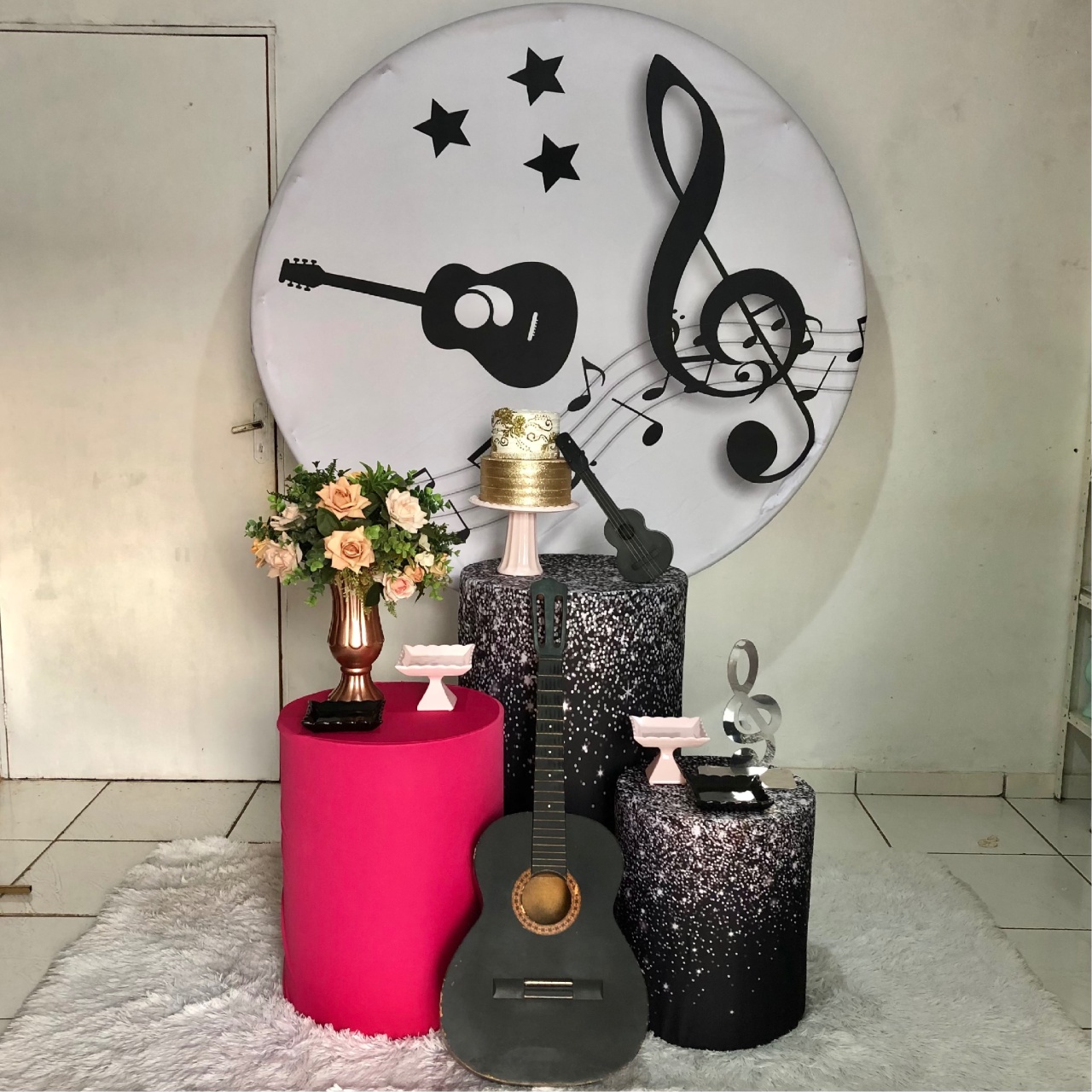 Kit Música Feminino 2 - Cantinho Da Alegria Festas