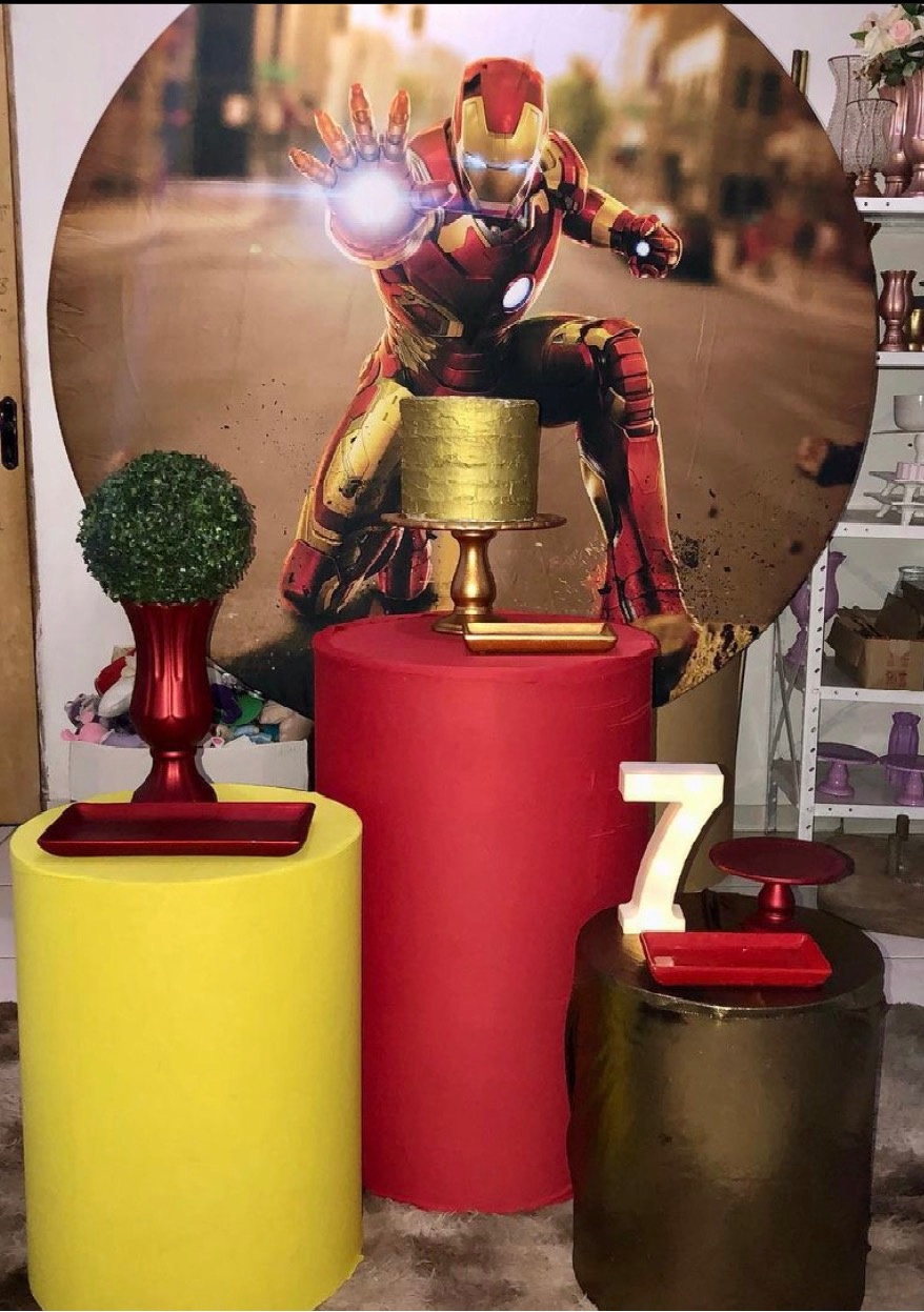 Kit Homem de Ferro  - Cantinho Da Alegria Festas
