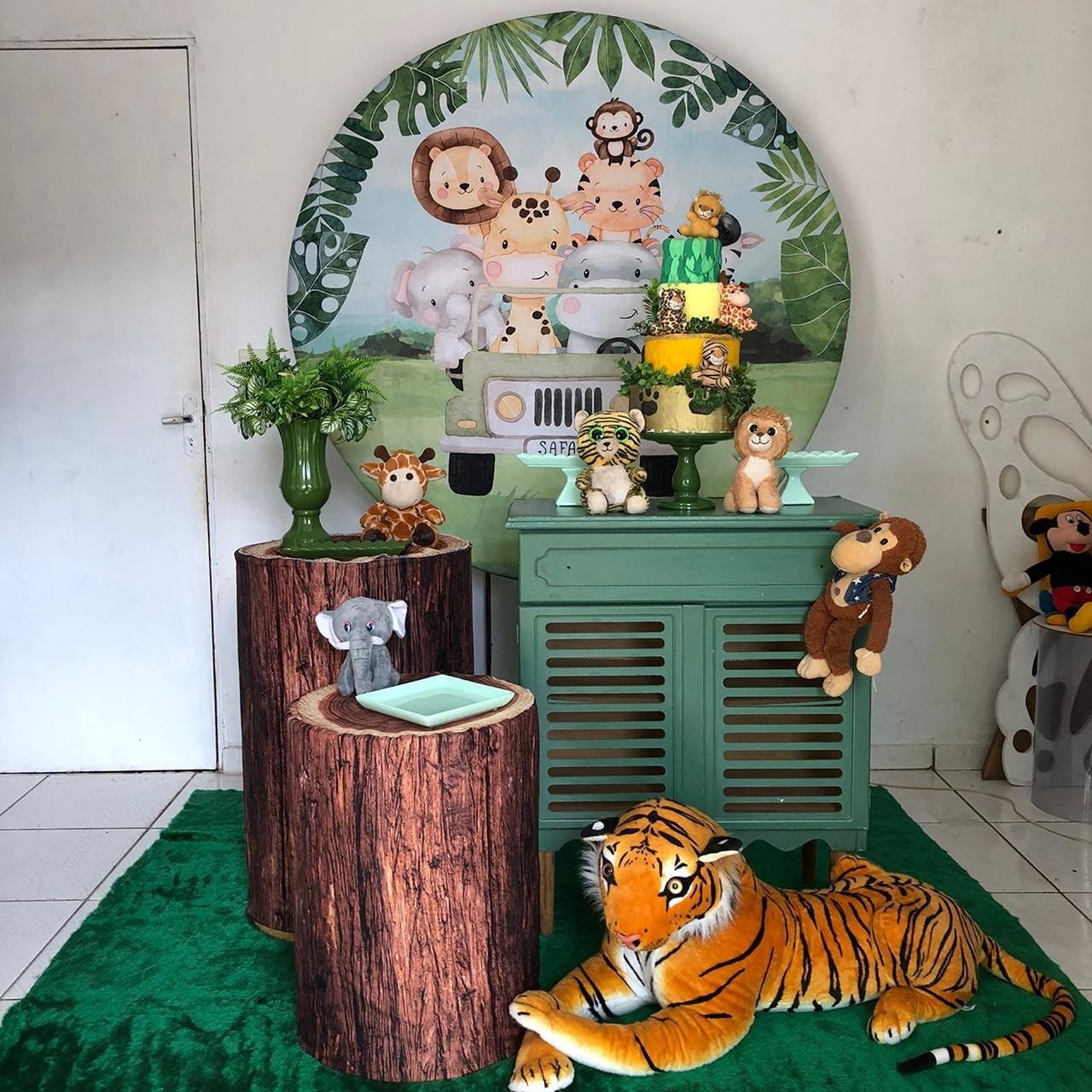 Kit Safari Personalizado - Cantinho Da Alegria Festas