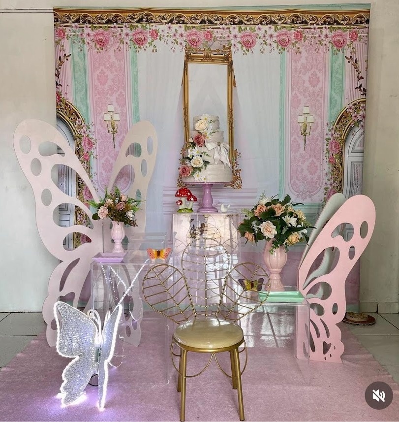 Composição Jardim Luxo  - Cantinho Da Alegria Festas