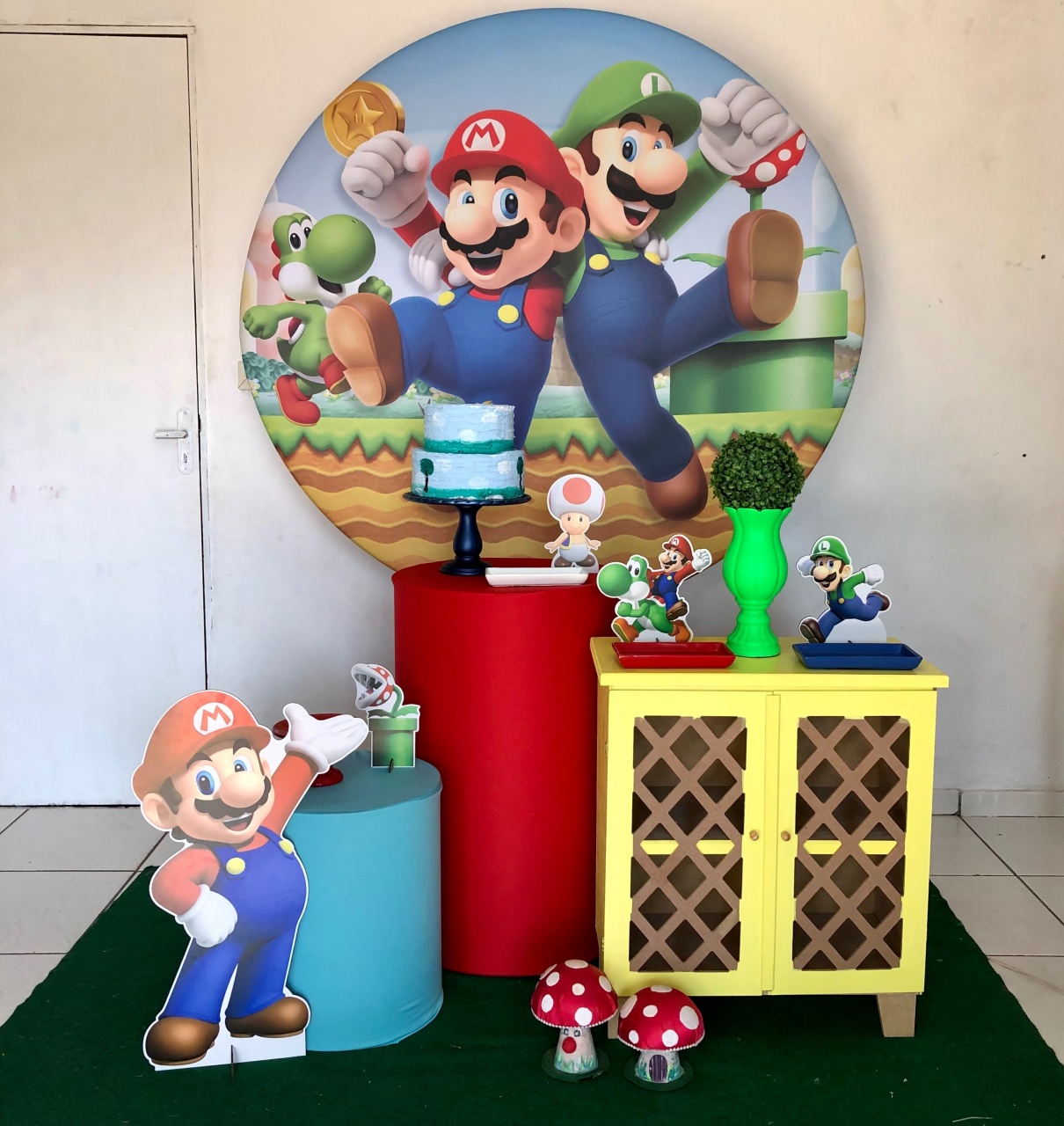 Kit Super Mario - Cantinho Da Alegria Festas