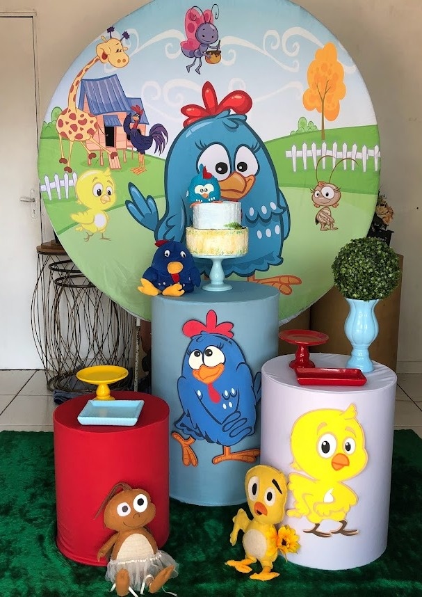Kit Galinha Pintadinha  - Cantinho Da Alegria Festas