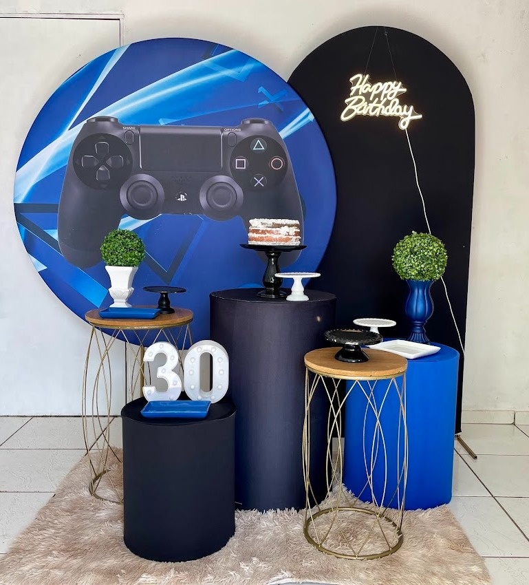 Composição Video Game  - Cantinho Da Alegria Festas