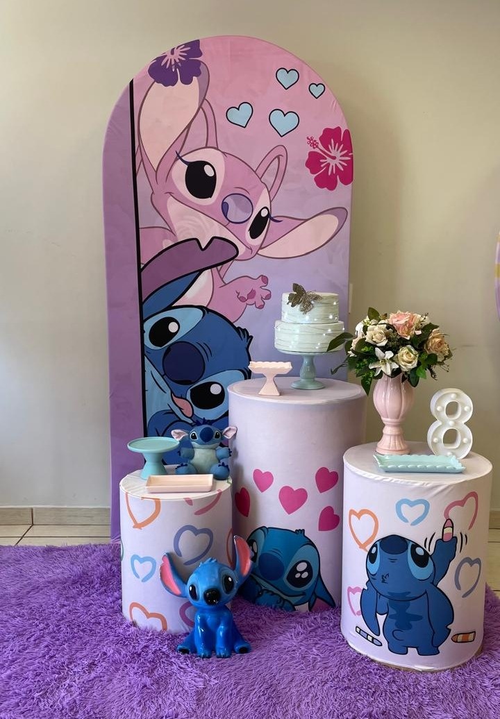 Kit Stitch E Angel 2 - Cantinho Da Alegria Festas