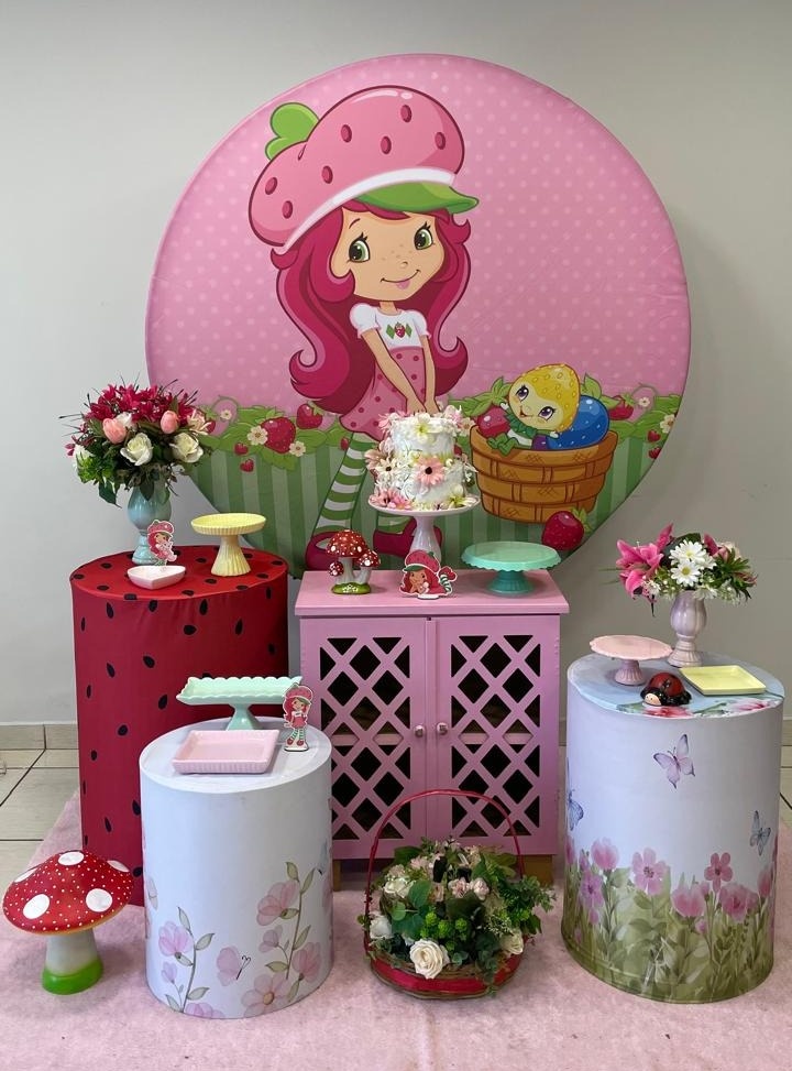 Kit Moranguinho 2.0 Com Balões de Brinde - Cantinho Da Alegria Festas