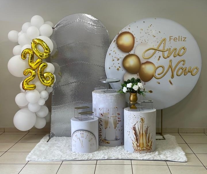 Composição Ano Novo 3 - Cantinho Da Alegria Festas