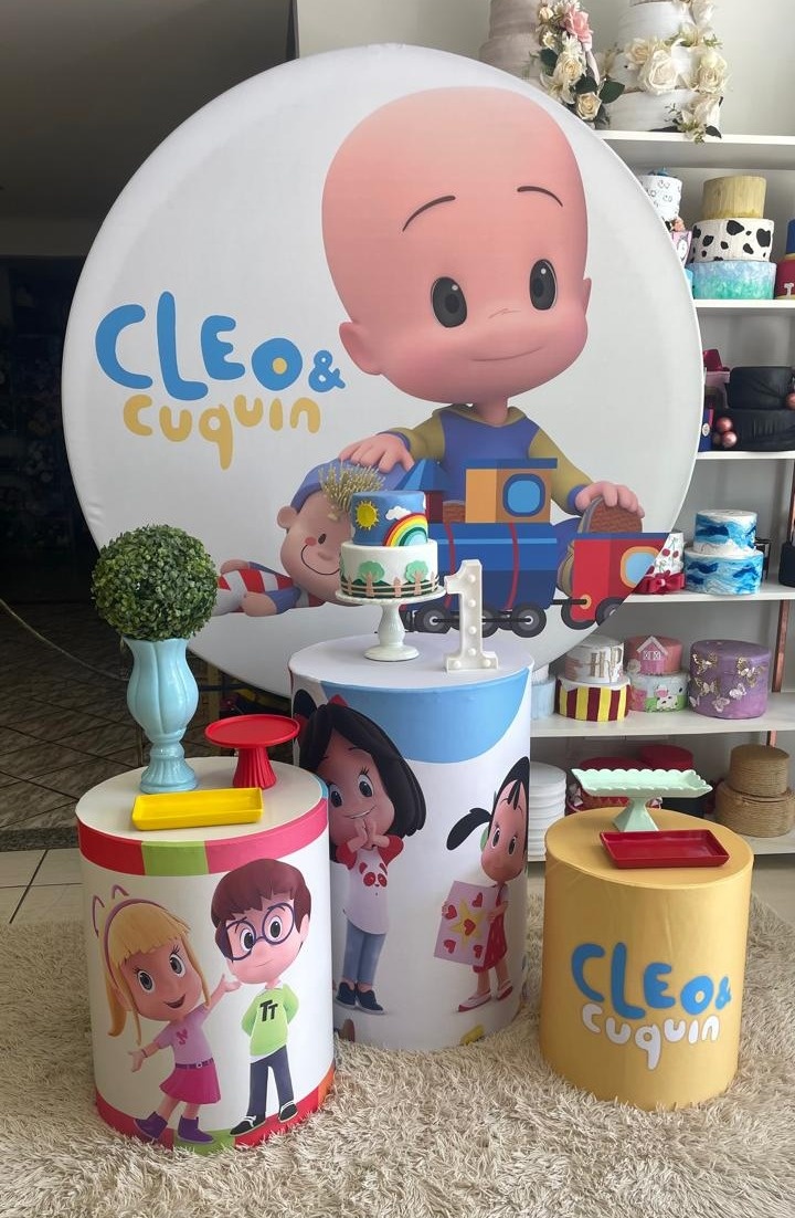 Kit Cléo E Cuquin - Cantinho Da Alegria Festas